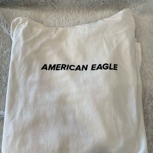 American Eagle long sleeve hooded t-shirt